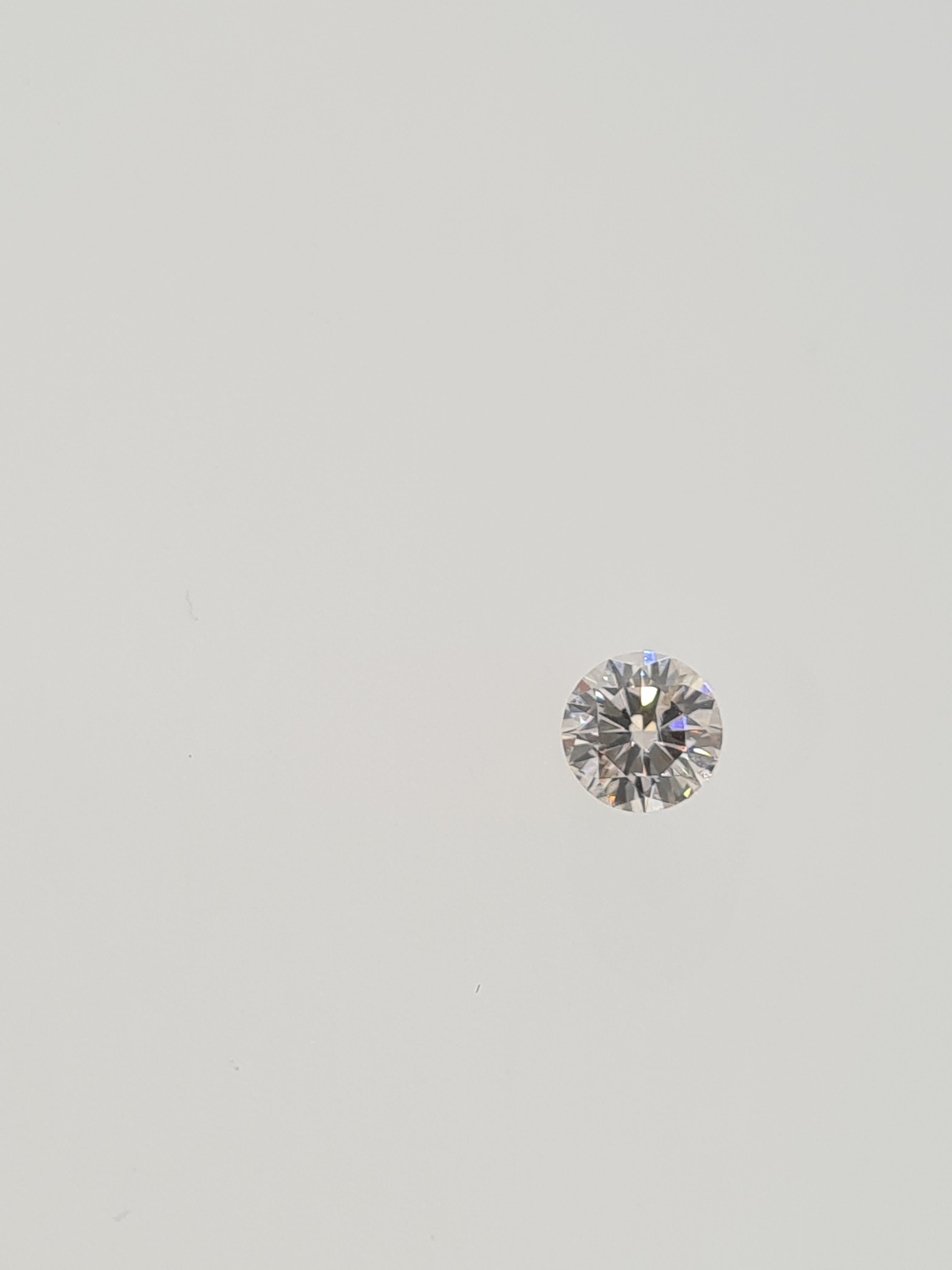 Round cut diamond - Image 4 of 5