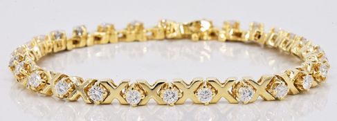Bracelet - 2.48 ct Diamonds
