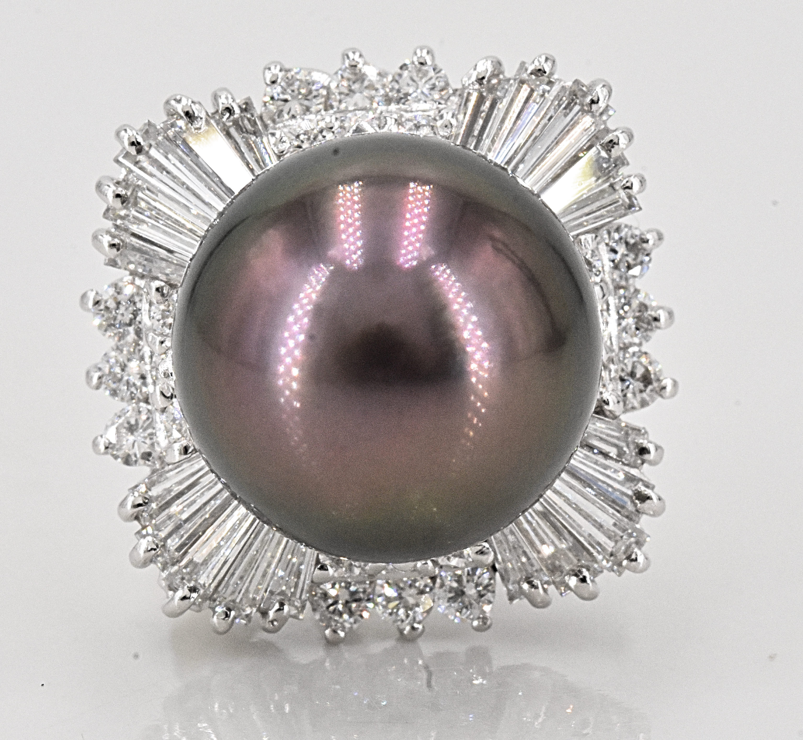 Earrings Pearl - 3.62 Ct Diamonds - Image 3 of 6