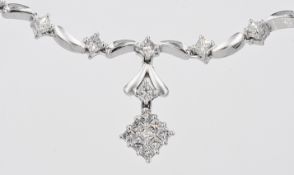 Necklace - 2.88 ct Diamond