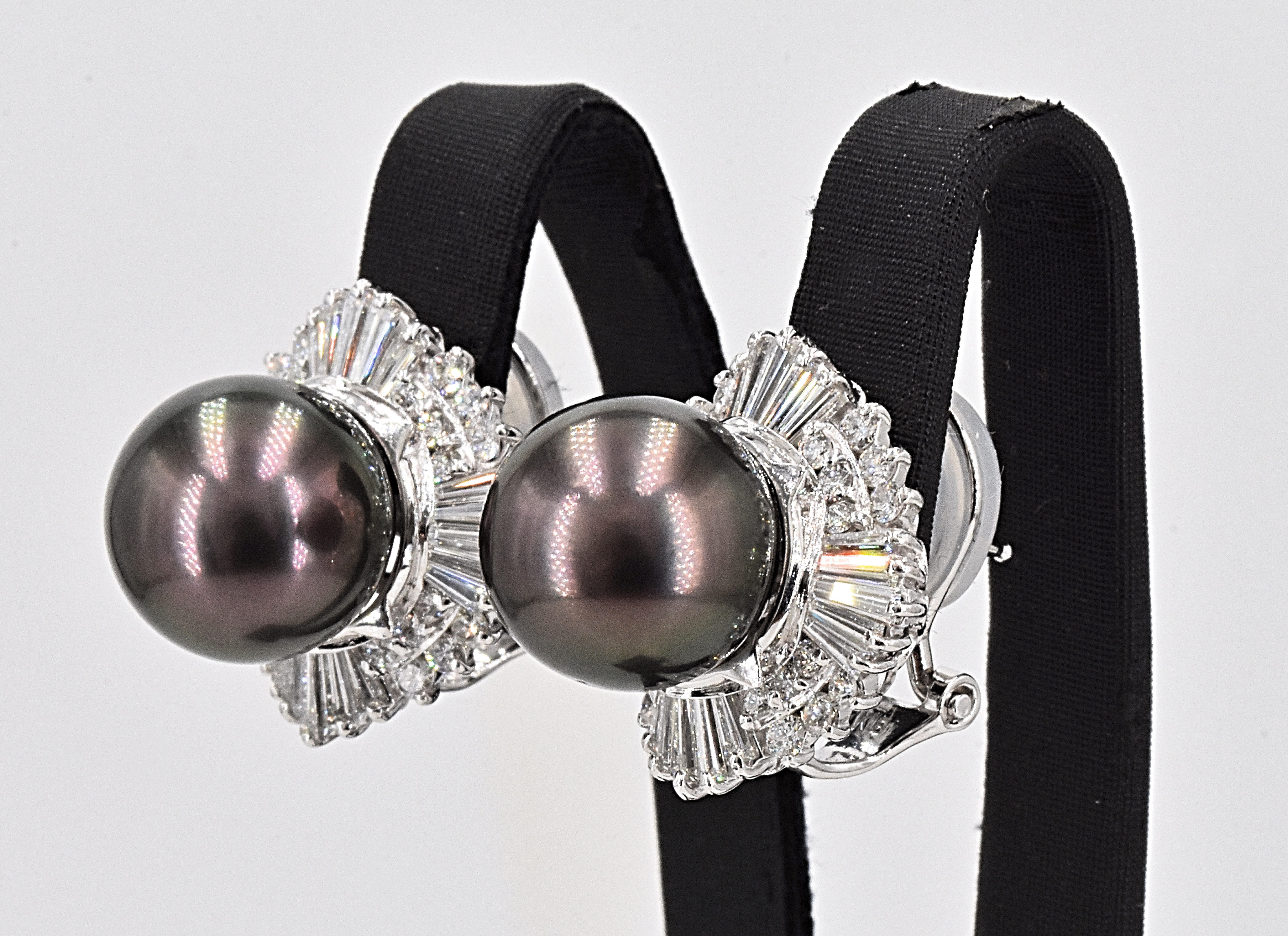 Earrings Pearl - 3.62 Ct Diamonds - Image 2 of 6