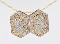 Necklace - 6.56 ct Diamond