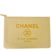 Chanel Deauville Kanvas Clutch