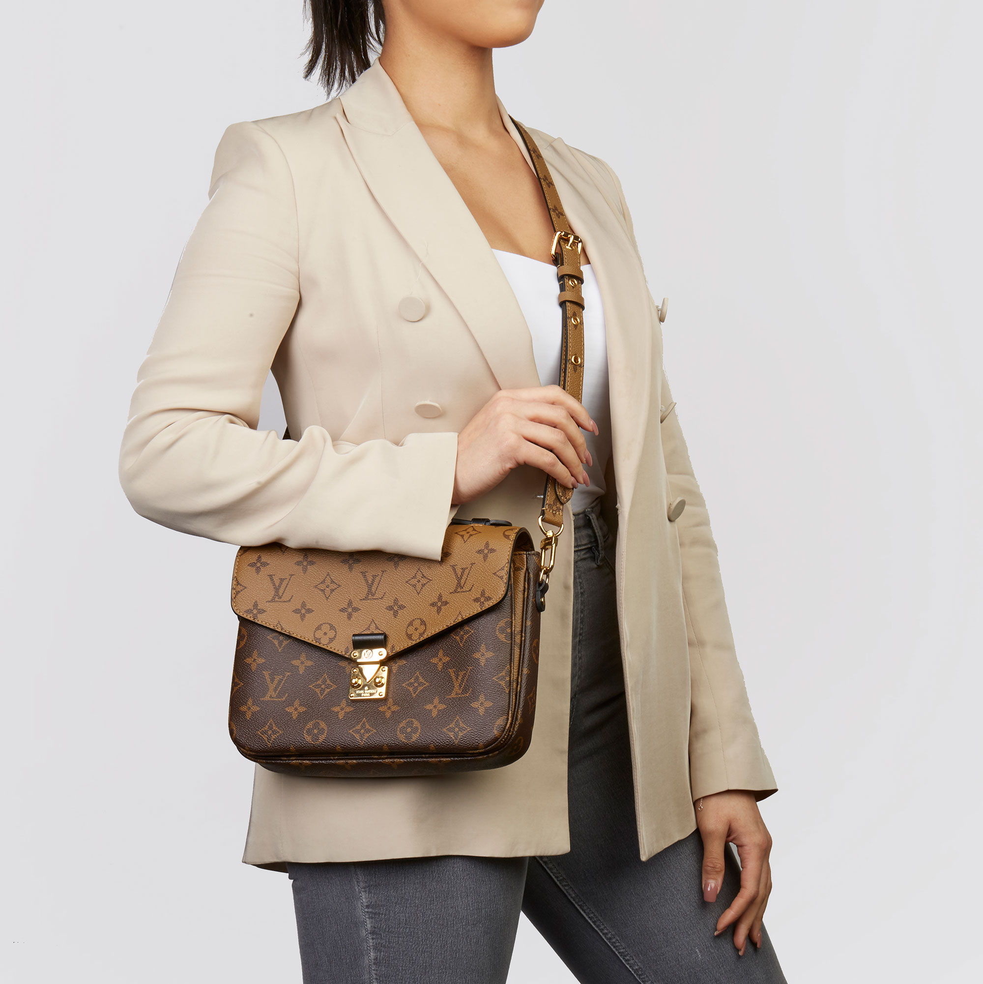 pochette metis brown