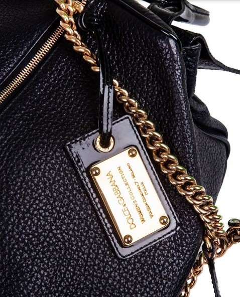 Dolce & Gabbana Leather Shoulder Bag - Image 5 of 9