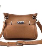 Hermès Jypsiere 34 Taurillon Clemence Gold Color Palladium Plated Hardware