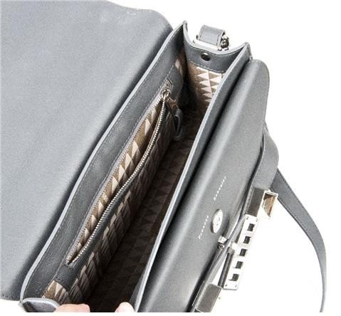 Proenza Schouler Classic Patent Leather Shoulder Bag - Image 2 of 5