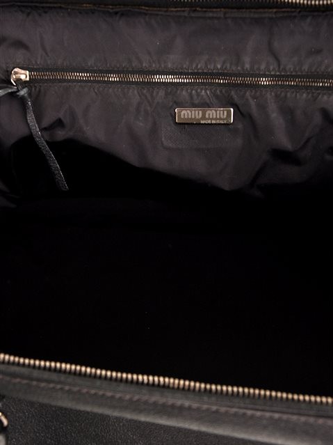 Miu Miu Leather Hand Bag - Image 2 of 5