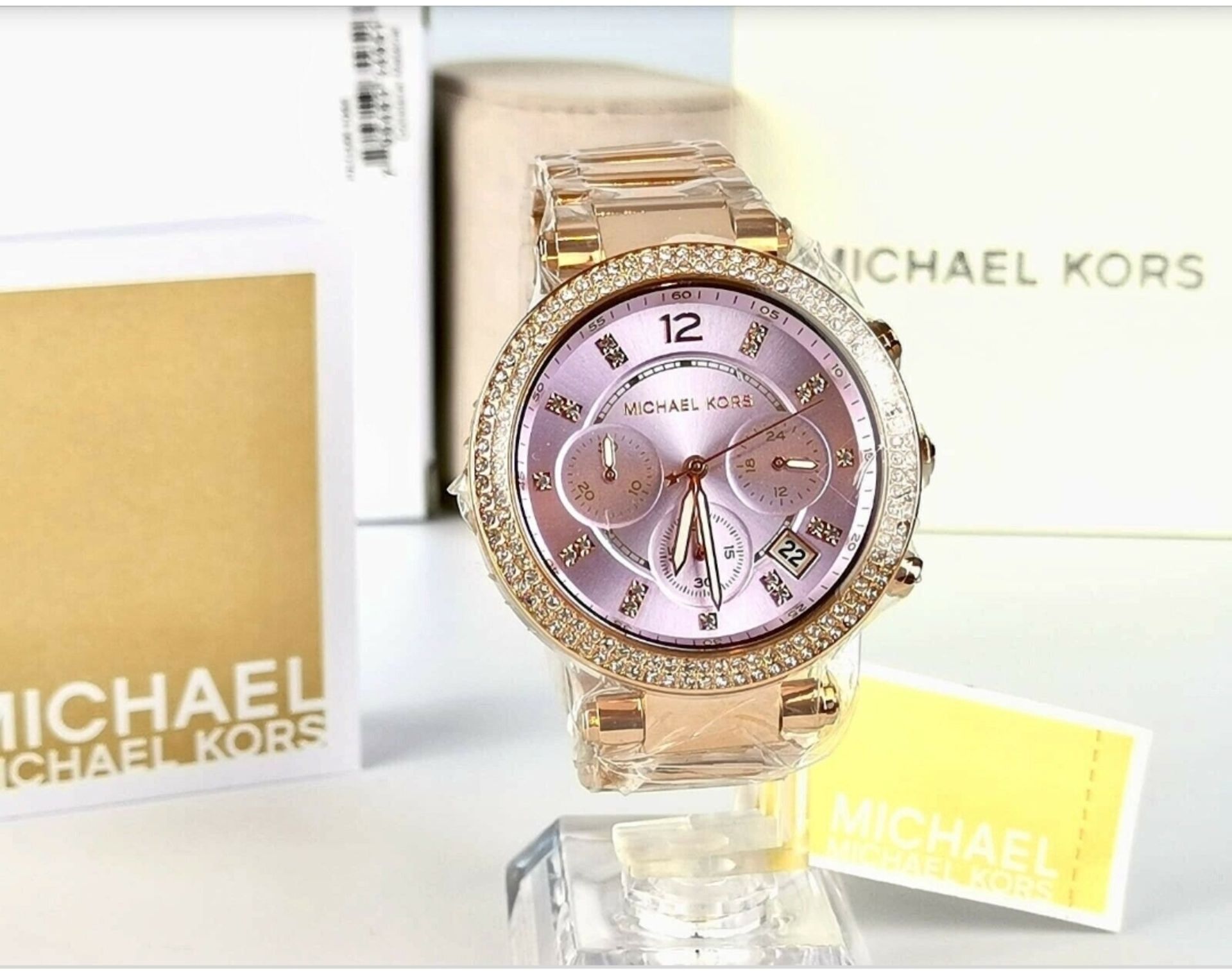 Michael Kors Ladies Parker Watch Mk6169 - Image 6 of 12