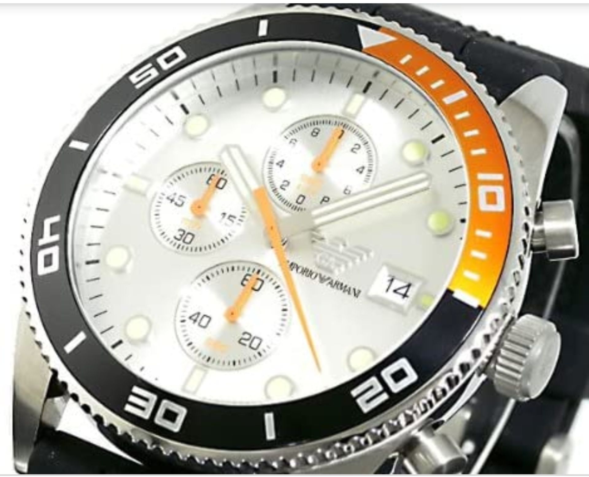 Men's Emporio Armani Chronograph Watch Ar5856 - Image 2 of 6