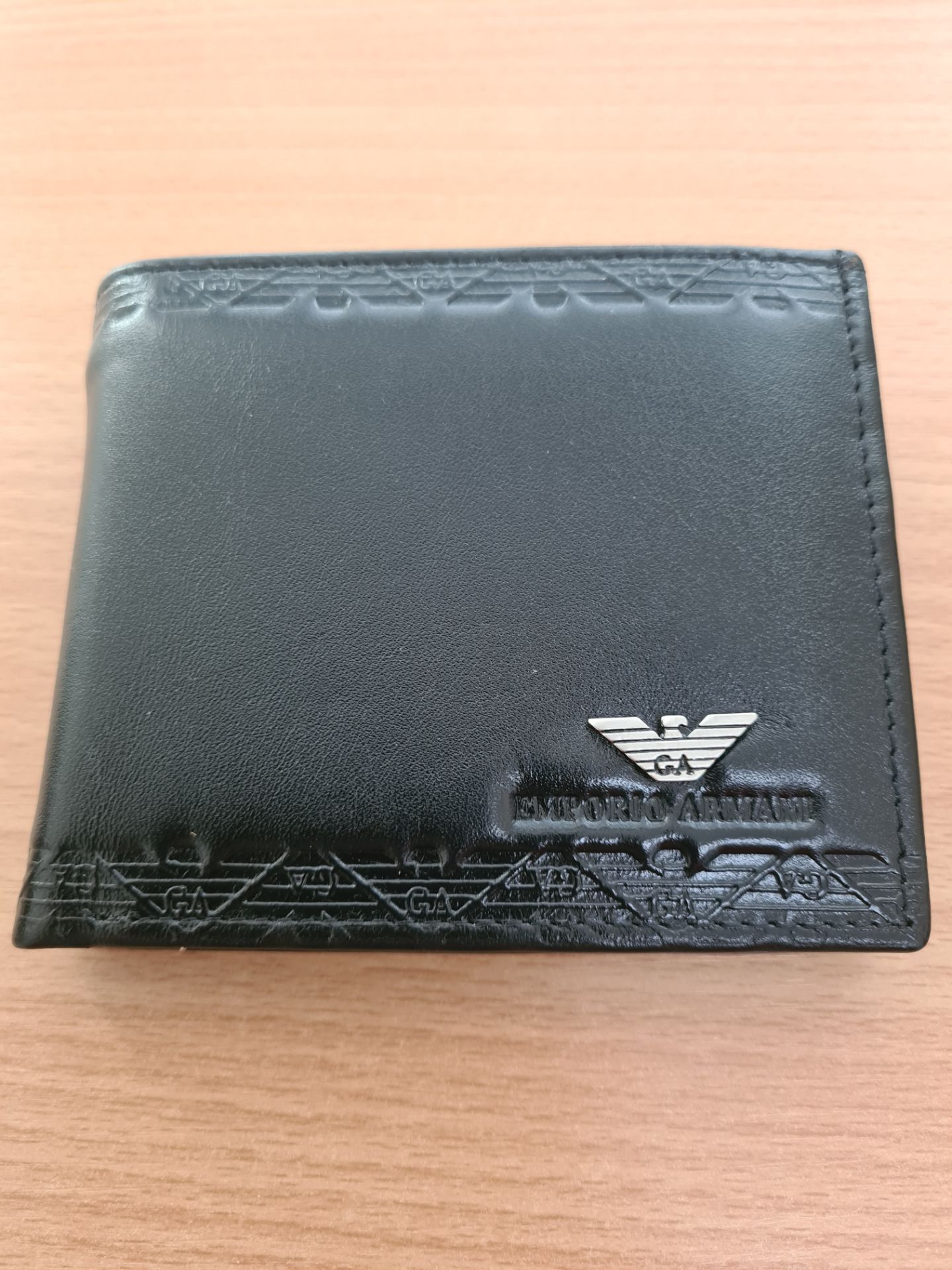 Emporio Armani Men's Leather Wallet - New With Box