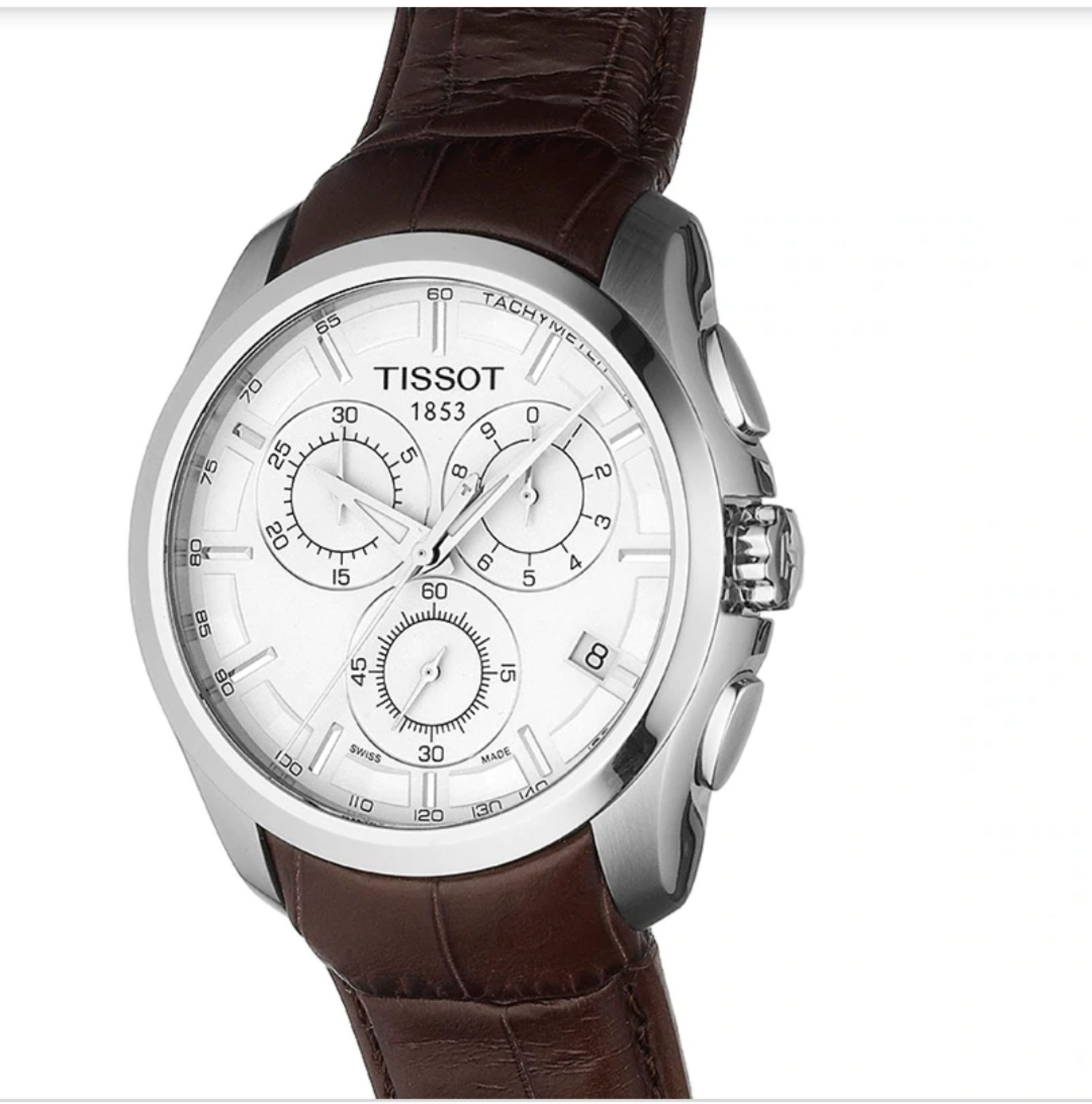 Tissot - Couturier Chronograph - T035.617.16.031.00 - Men's Watch - Image 4 of 8