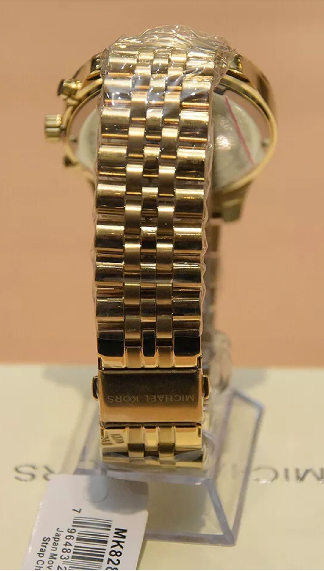 Men's Michael Kors Lexington Gold Bracelet Chronograph Watch Mk8286 - Image 4 of 12