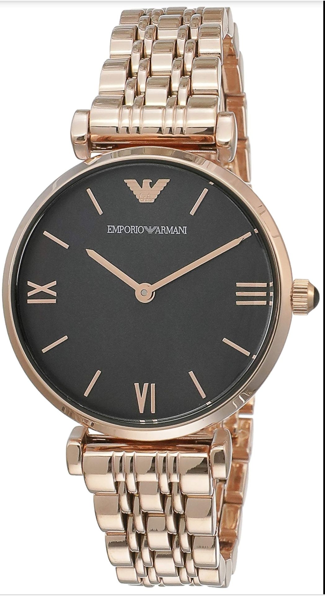 Emporio Armani AR11145 Ladies Rose Gold Bracelet Quartz Designer Watch - Image 9 of 11