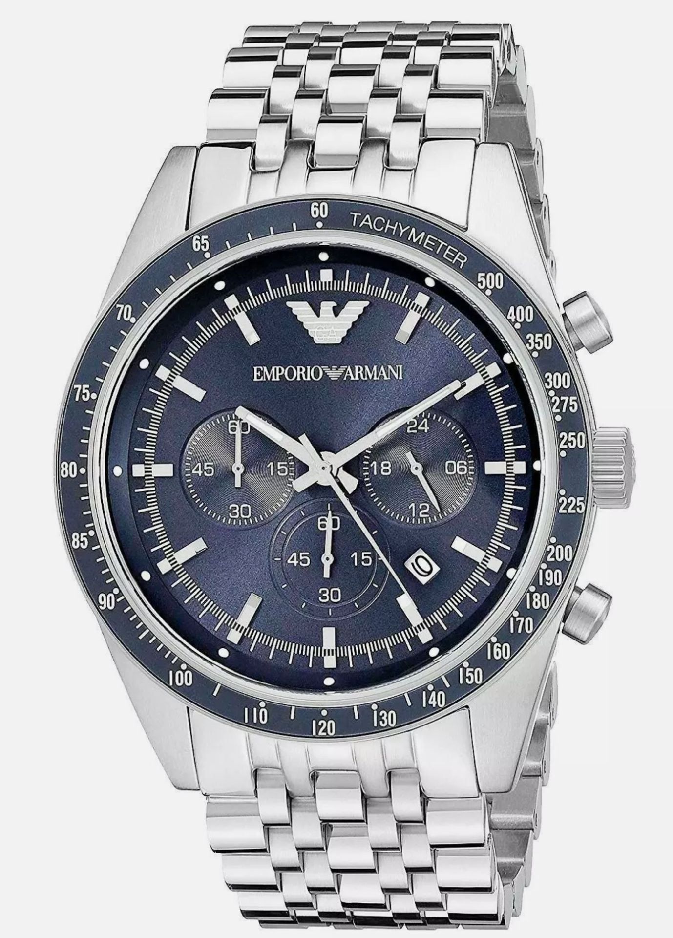 Emporio Armani AR6072 Men's Quartz Chronograph Designer Watch