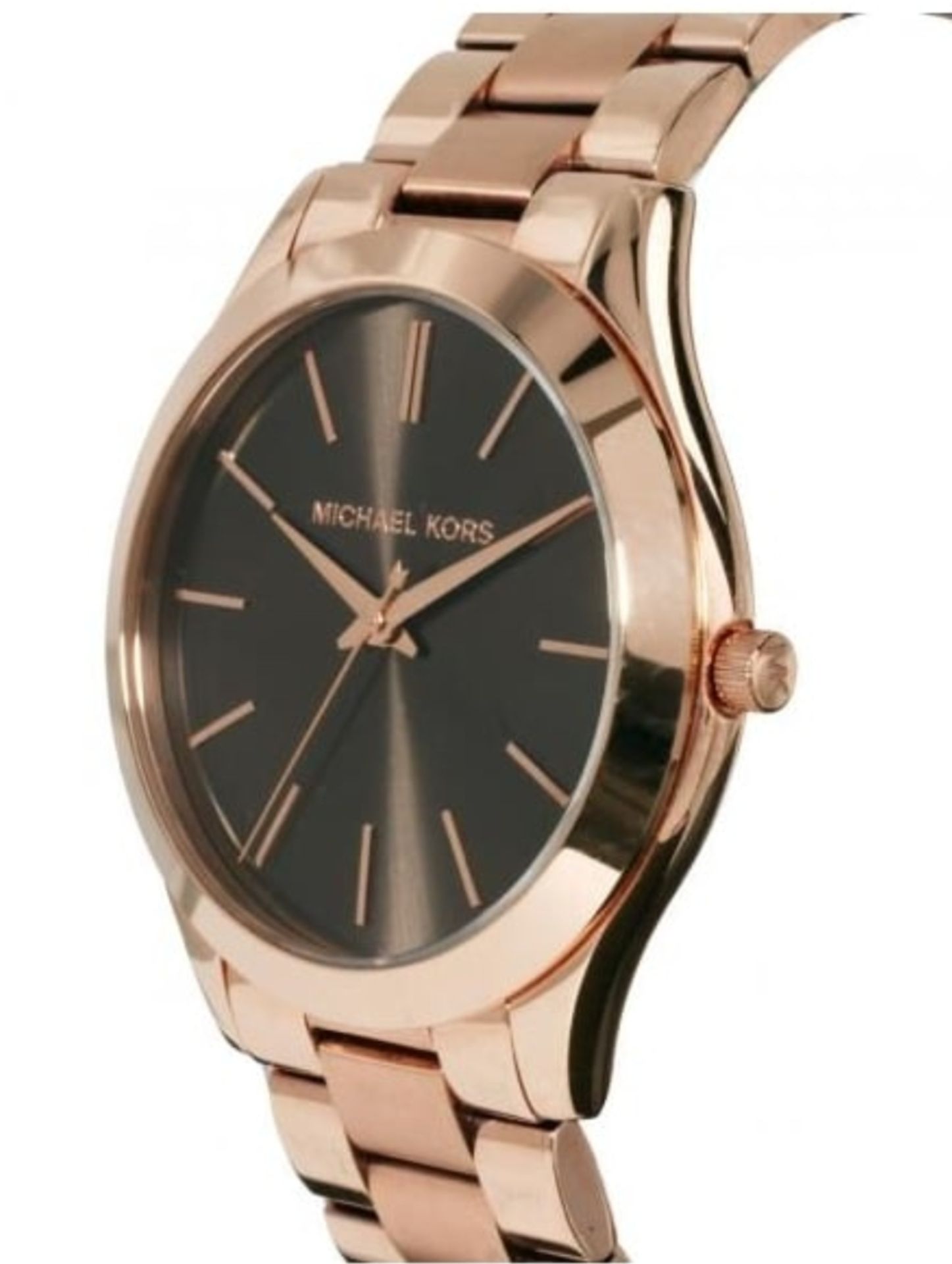 Michael Kors Mk3181 Ladies Rose Gold Slim Runway Watch - Image 7 of 12