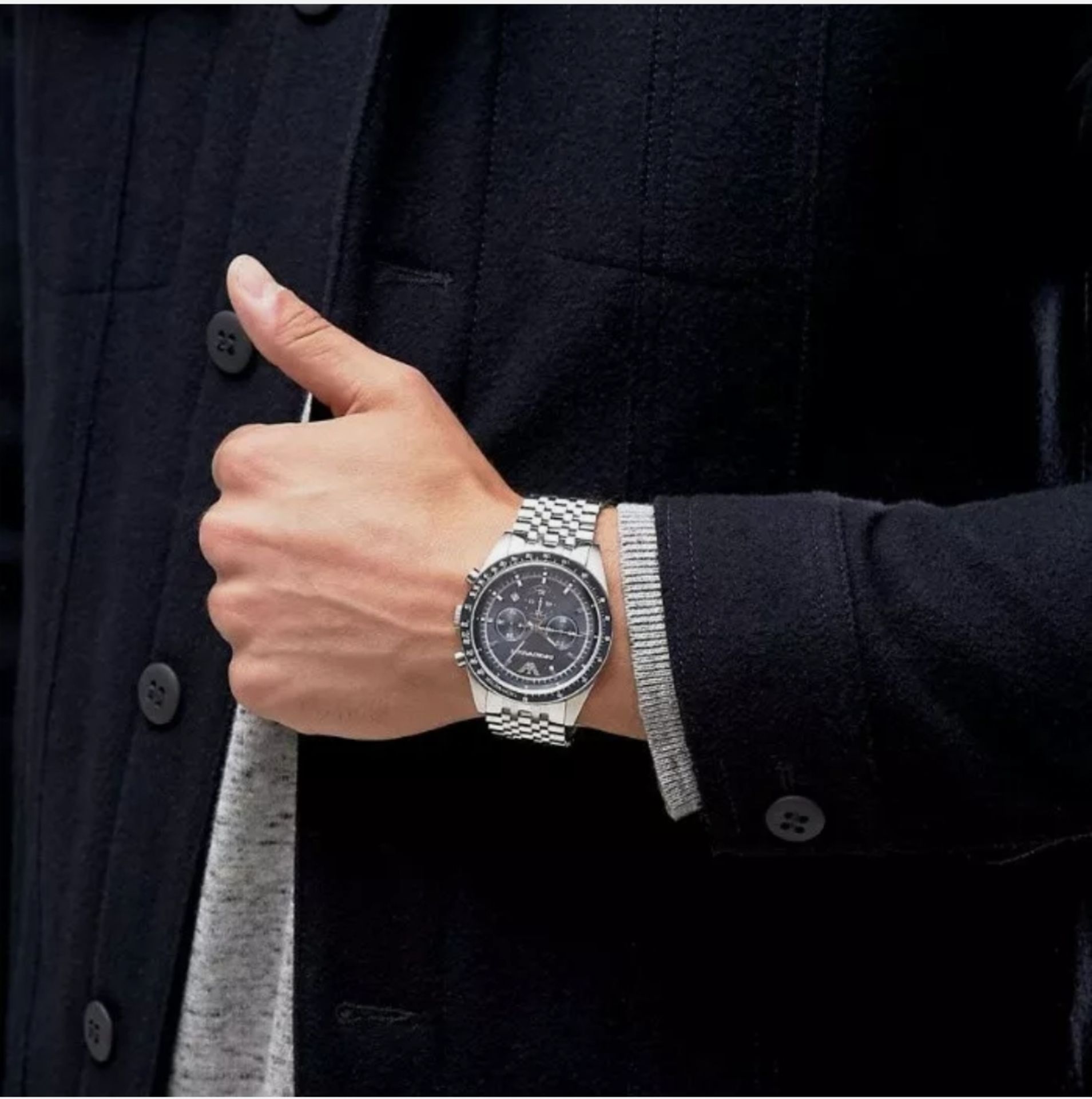 Emporio Armani AR6072 Men's Quartz Chronograph Designer Watch - Image 6 of 6