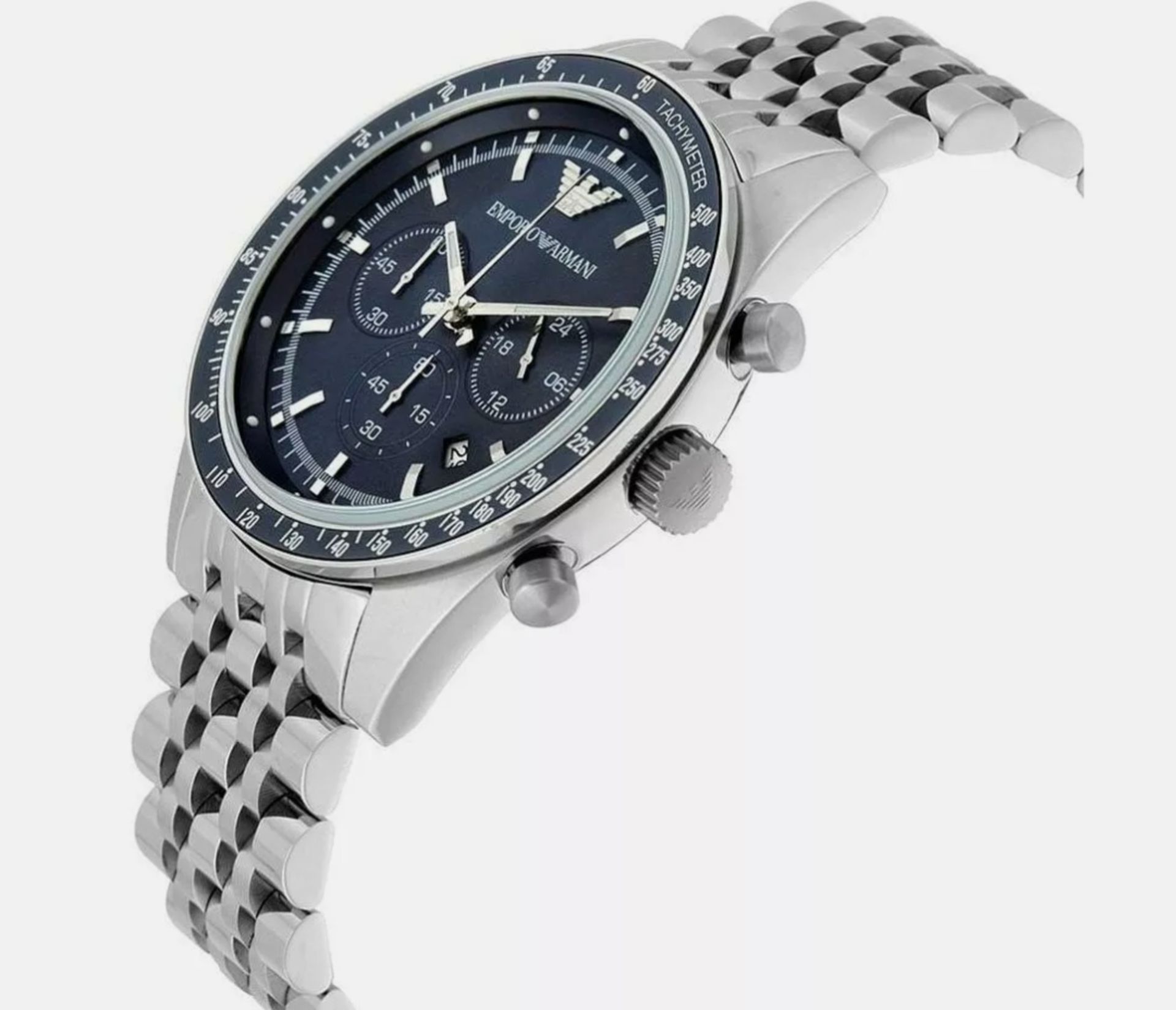 Emporio Armani AR6072 Men's Quartz Chronograph Designer Watch - Image 4 of 6
