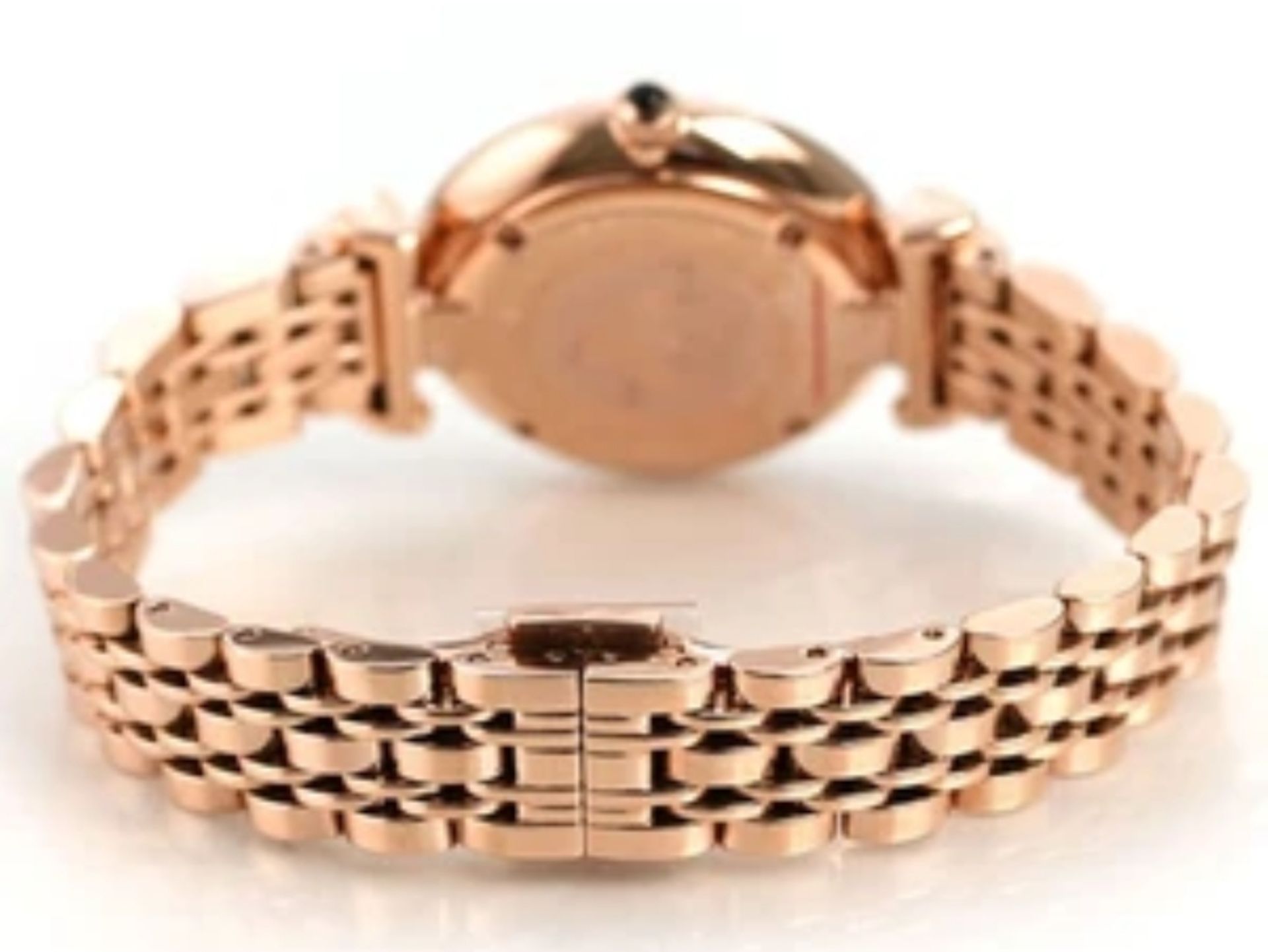 Emporio Armani AR11145 Ladies Rose Gold Bracelet Quartz Designer Watch - Image 10 of 11