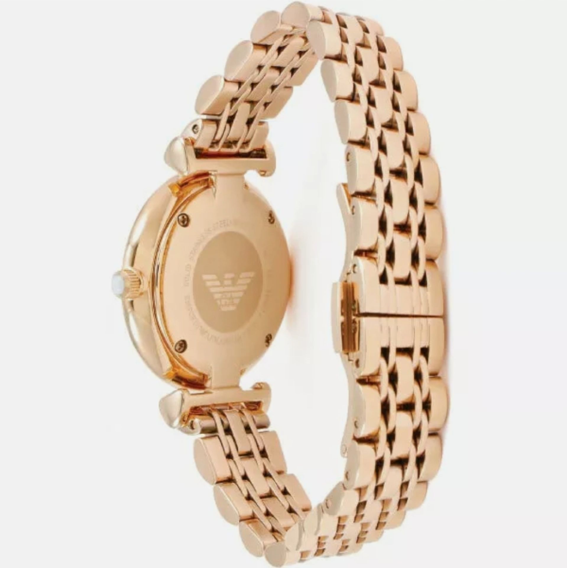 Emporio Armani AR1909 Ladies Gianni - T Bar Rose Gold quartz Designer Watch - Image 5 of 9