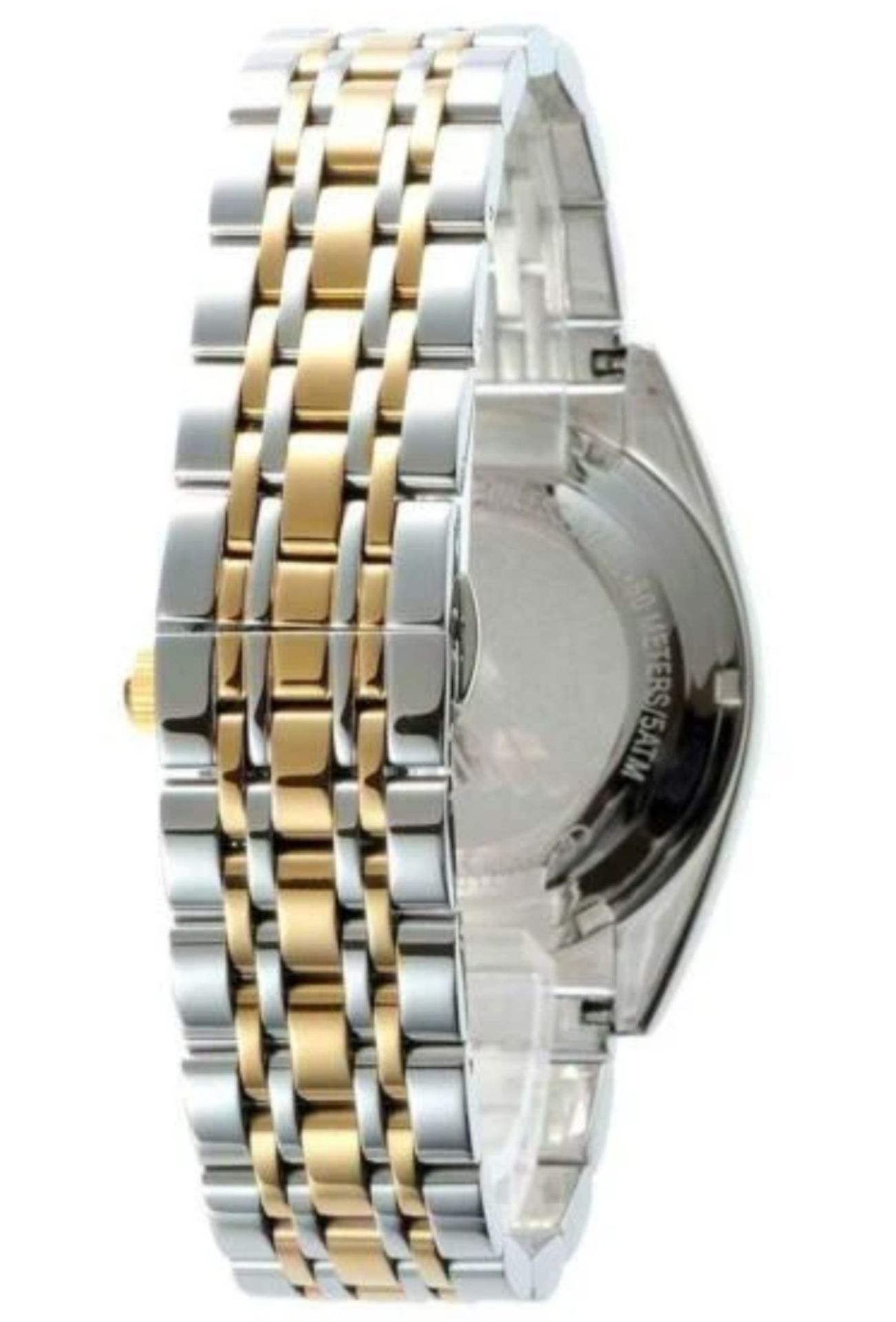 Emporio Armani AR0396 Men's two Tone Gold & Silver Quartz Chronograph Watch - Image 7 of 9