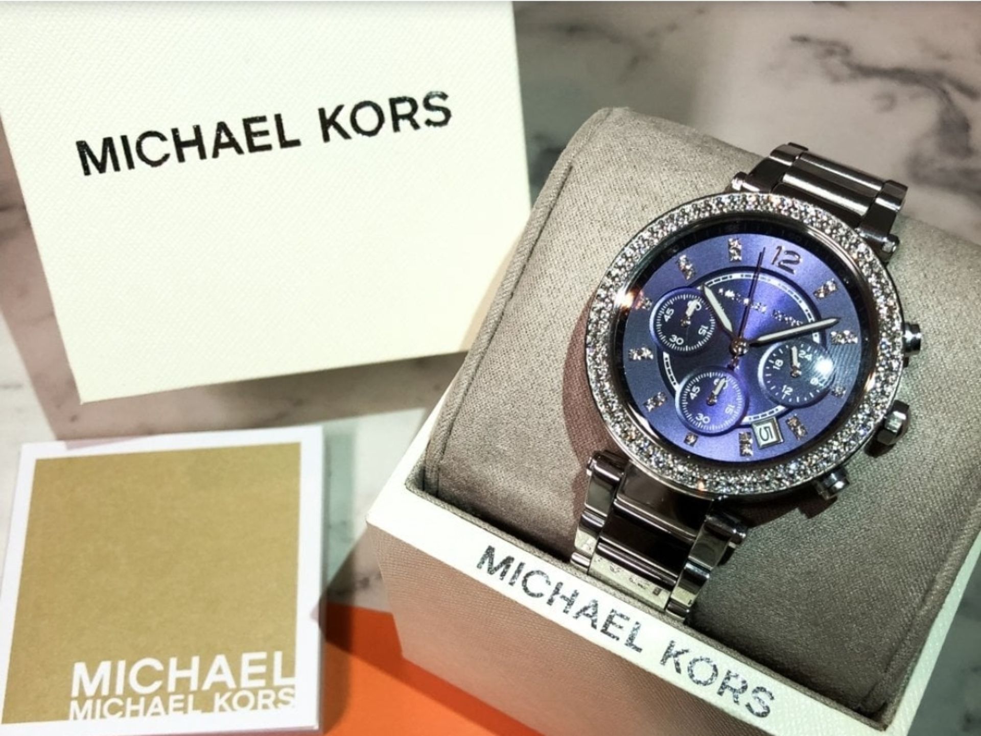 Michael Kors Parker MK6117 Ladies Quartz Chronograph Watch - Image 2 of 8