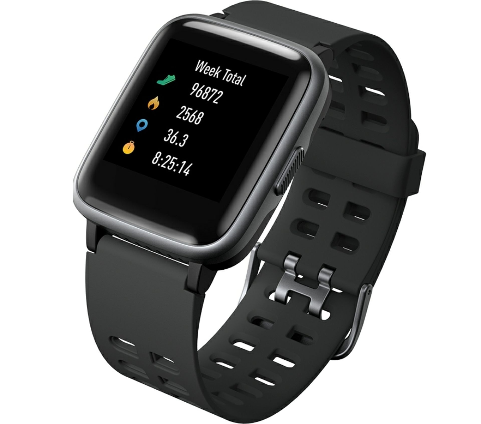 Brand New Unisex Fitness Tracker Watch ID205 Black Strap - Image 15 of 30