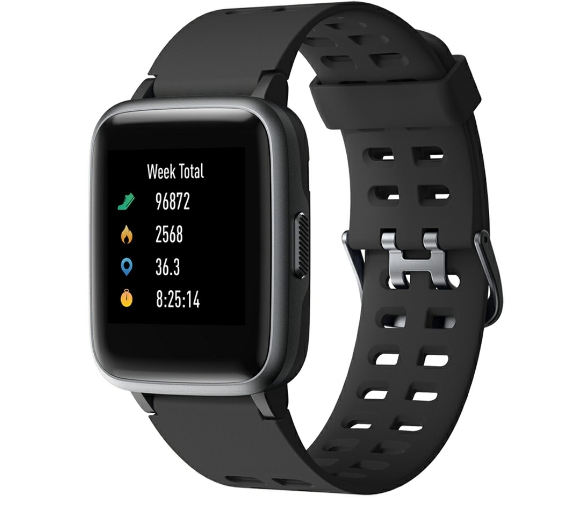 Brand New Unisex Fitness Tracker Watch ID205 Black Strap - Image 4 of 30