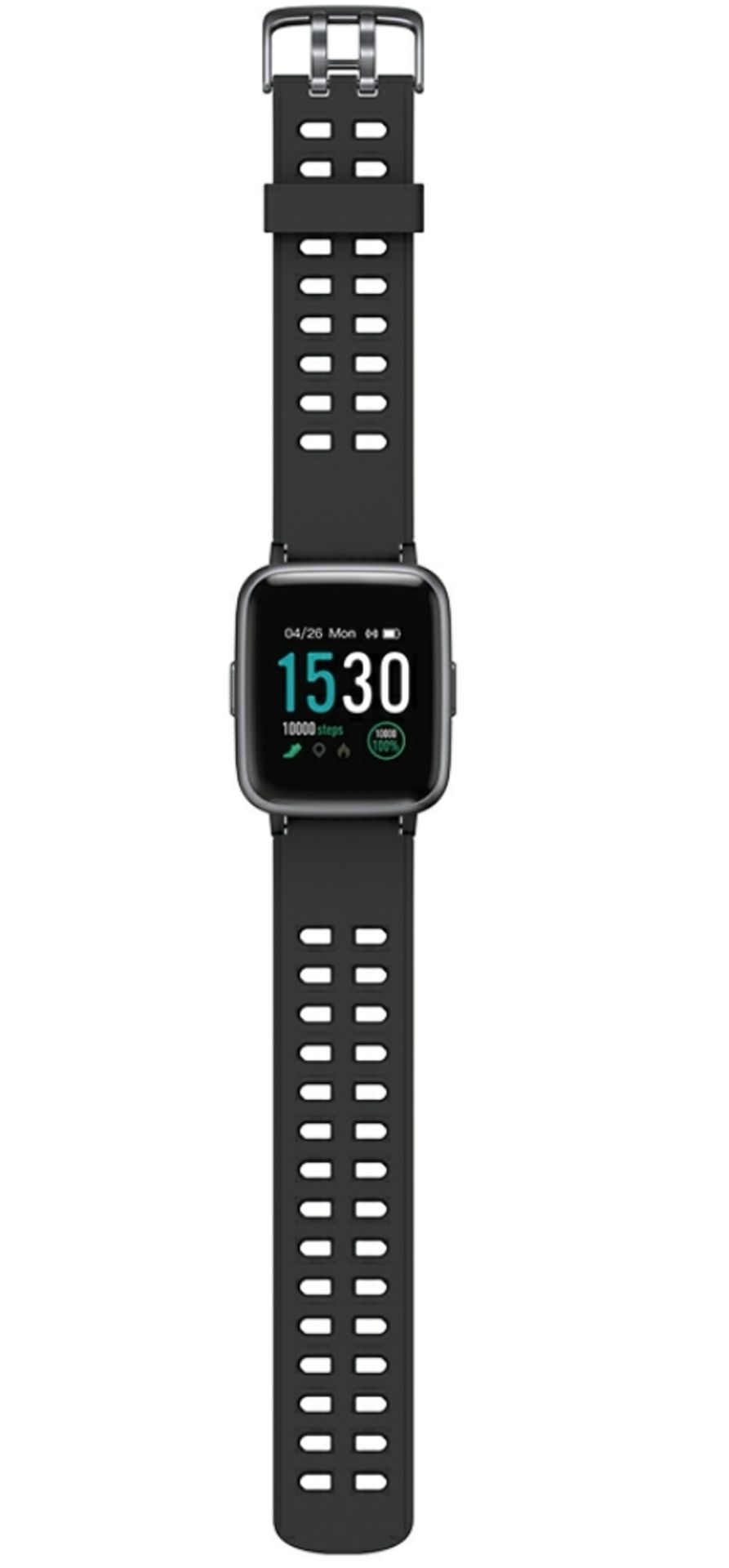 Brand New Unisex Fitness Tracker Watch ID205 Black Strap - Image 8 of 30