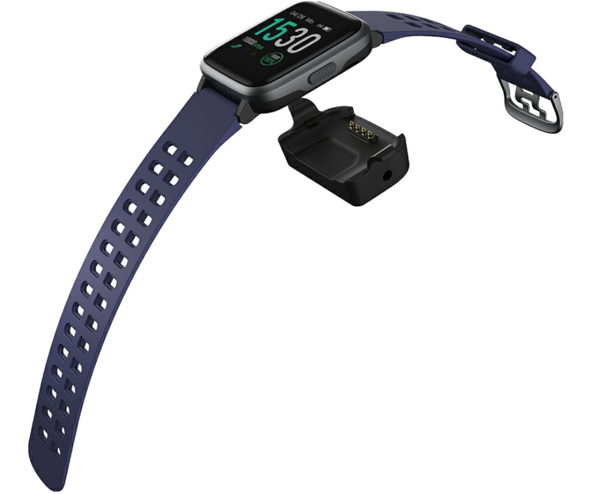 Brand New Unisex Fitness Tracker Watch ID205 Blue/Grey Strap - Image 23 of 33