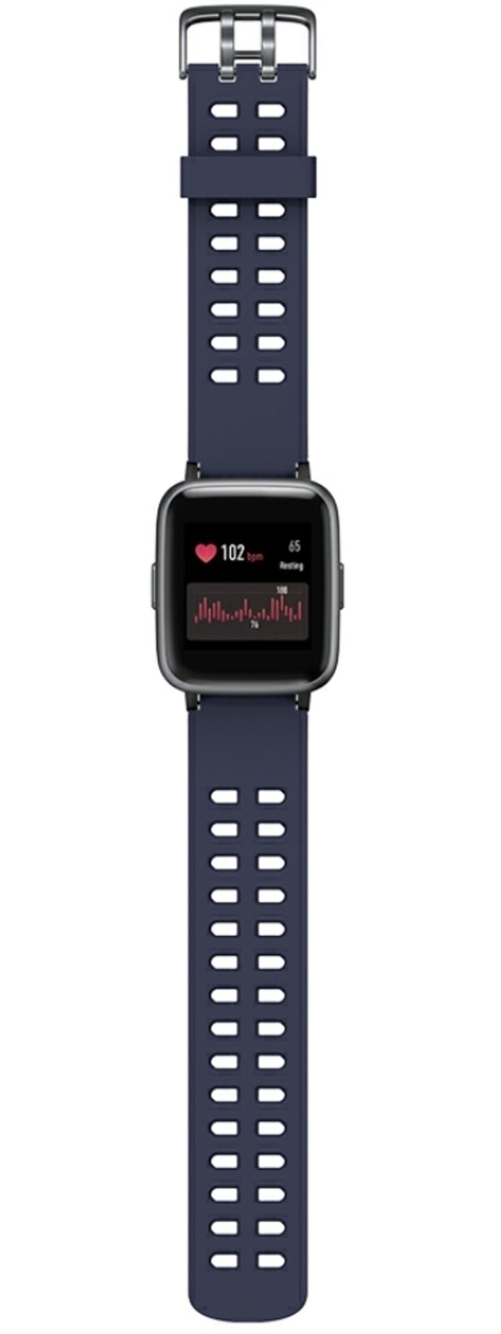 Brand New Unisex Fitness Tracker Watch ID205 Blue/Grey Strap - Image 10 of 33