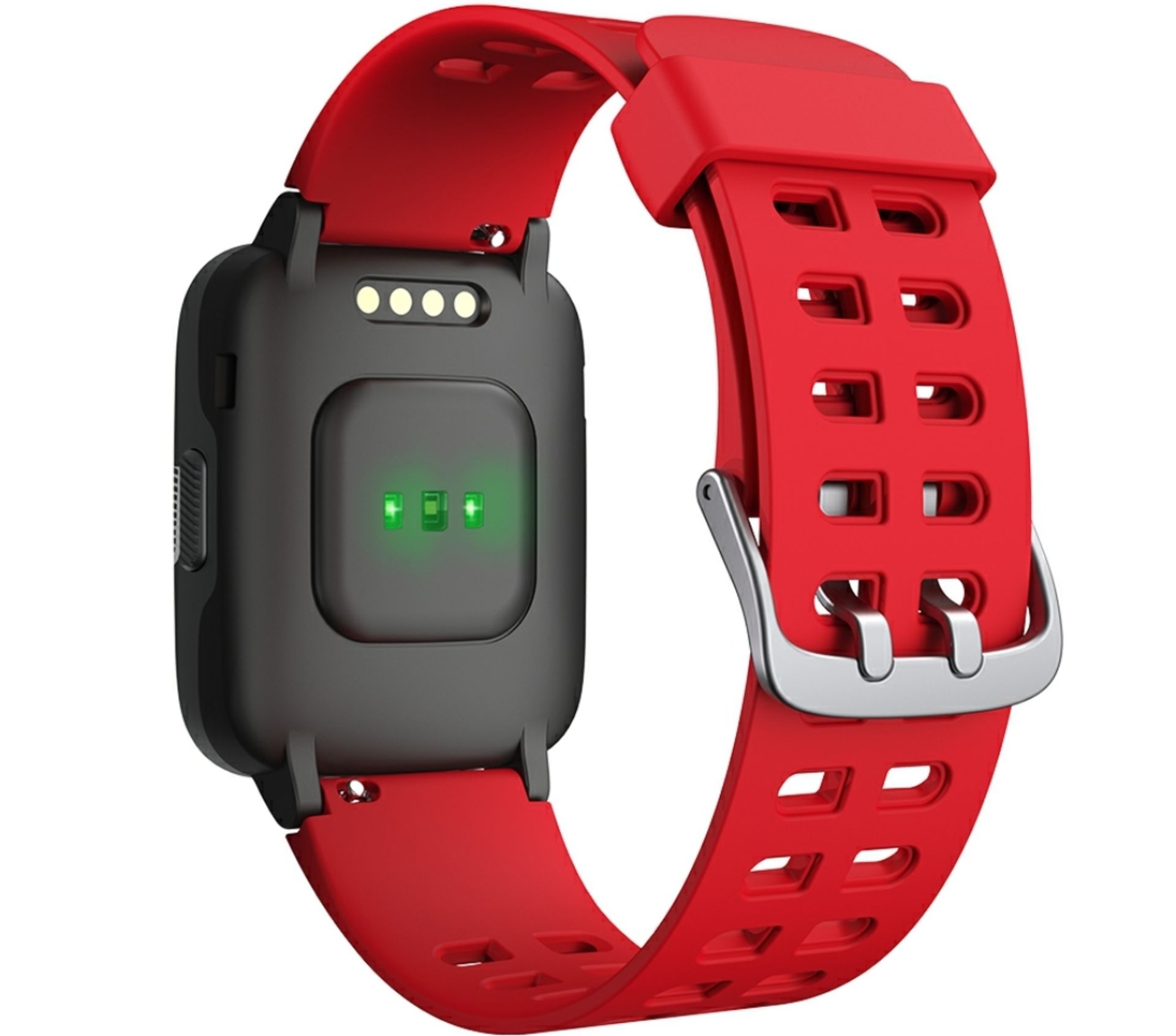 Brand New Unisex Fitness Tracker Watch ID205 Red Strap - Image 16 of 34