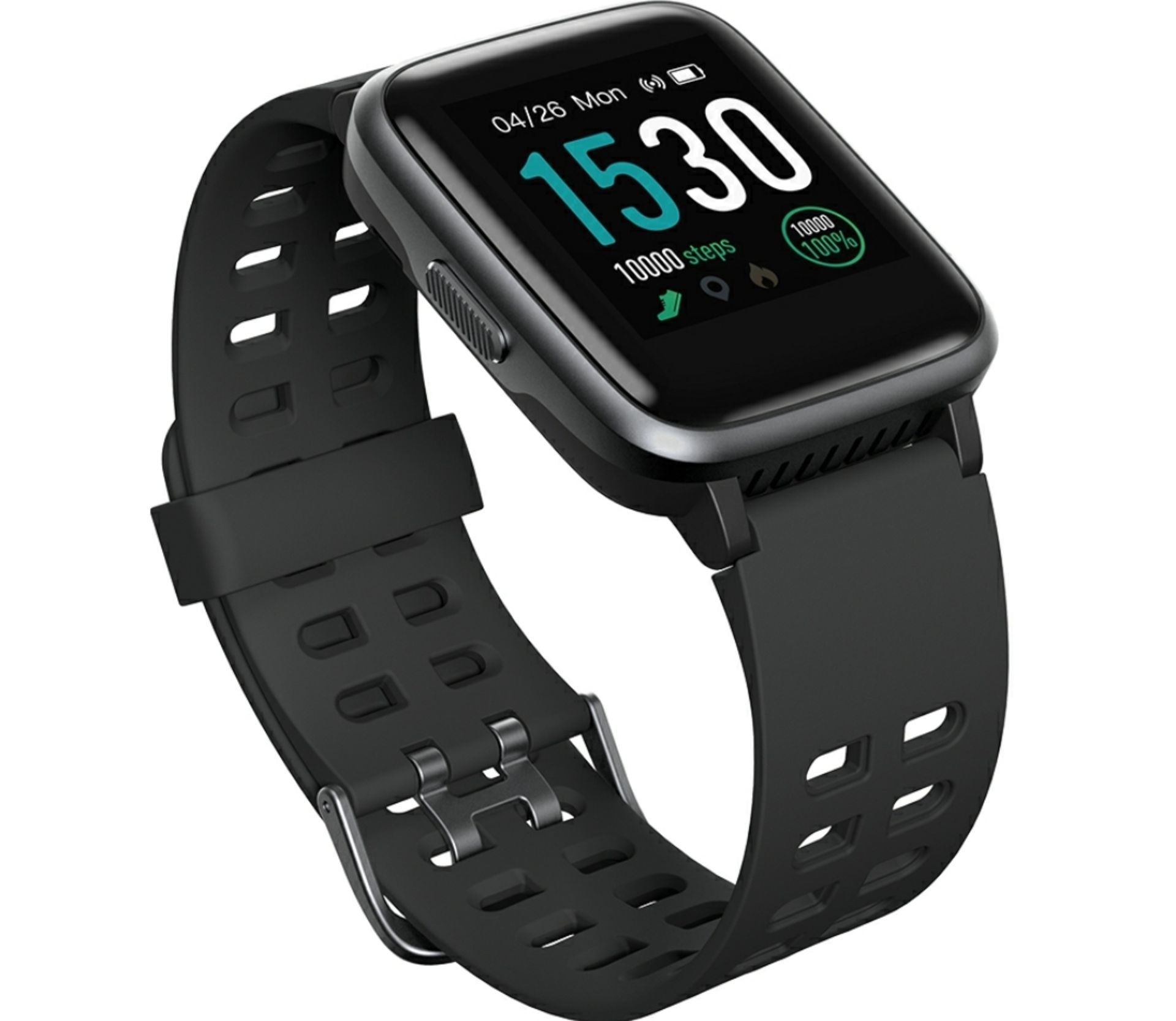 Brand New Unisex Fitness Tracker Watch ID205 Black Strap - Image 17 of 30