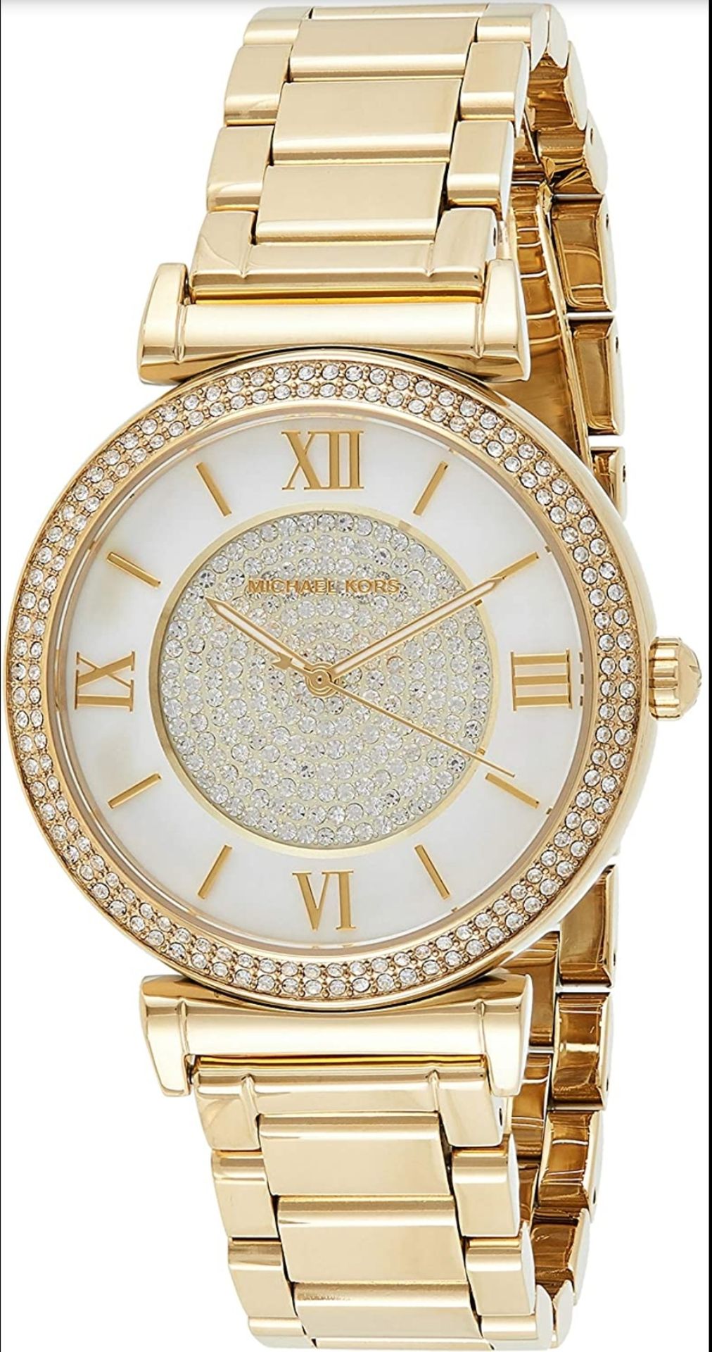 MICHAEL KORS MK3332 Ladies Gold Tone Catlin Quartz Watch - Image 2 of 6