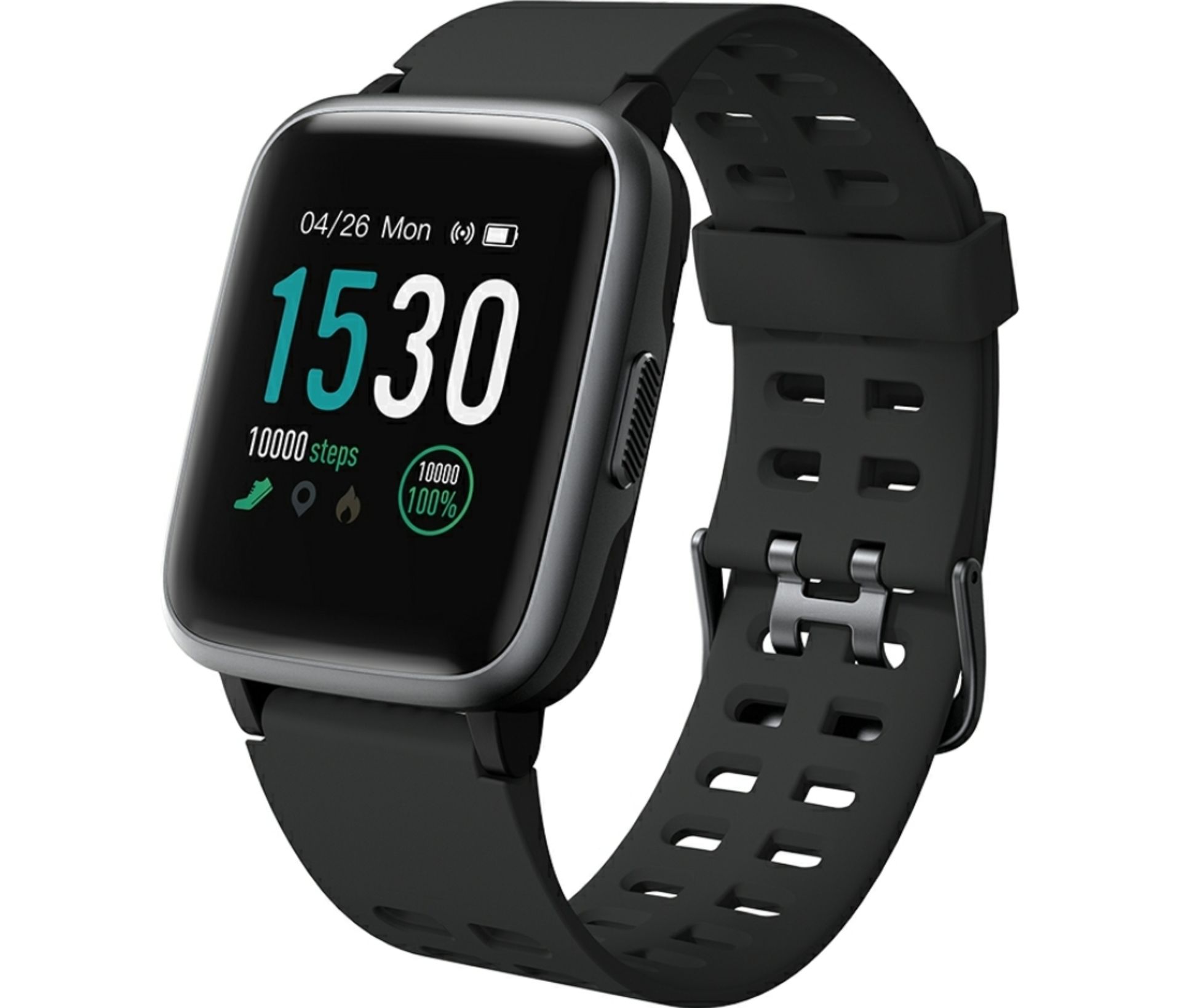 Brand New Unisex Fitness Tracker Watch ID205 Black Strap - Image 5 of 30