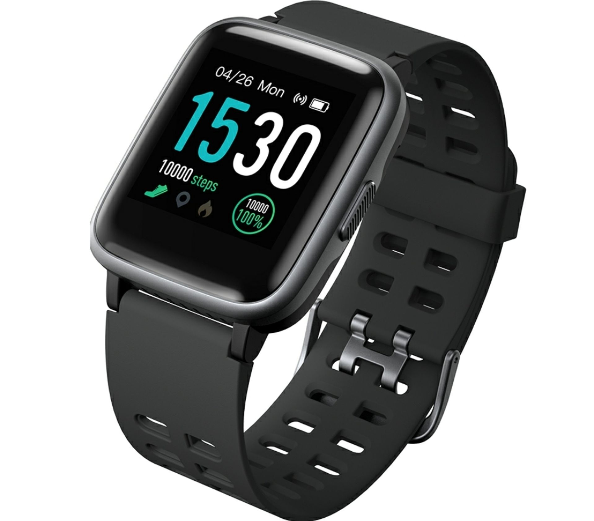 Brand New Unisex Fitness Tracker Watch ID205 Black Strap - Image 13 of 30