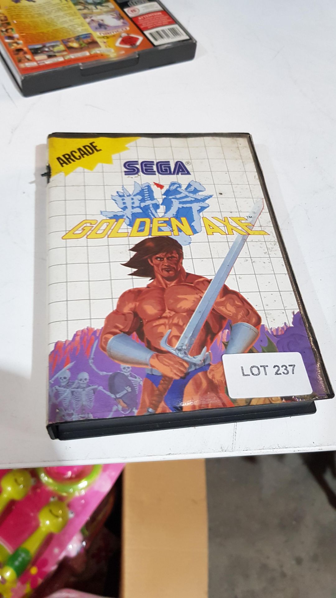 (R15C) Retro Gaming. 3 Items. 1 X Golden Axe Sega Master System, 1 X Soulblade PS1 Game (No Front - Image 4 of 7