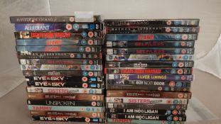 (R14F) 34 X Mixed DVD’s (All New /Sealed). To Include Sisters, Batman Vs Superman, Claws, Eye In