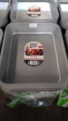 (R3K) Kitchen. 11 X Baker & Salt 36cm Roasting Tray. RRP £9 Each (New)