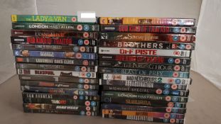 (R14E) 32 X Mixed DVD’s (All New / Sealed). To Include Matilda, San Andreas, Assassination, London