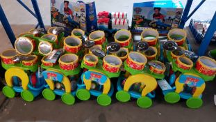 (R2P) Toys. 12 X Kid Connection Music Cart (Wheel Missing On All Units)