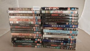(R14F) 32 X Mixed DVD’s (All New / Sealed). To Include Sharknado, The Penguin, San Andreas, Ameri