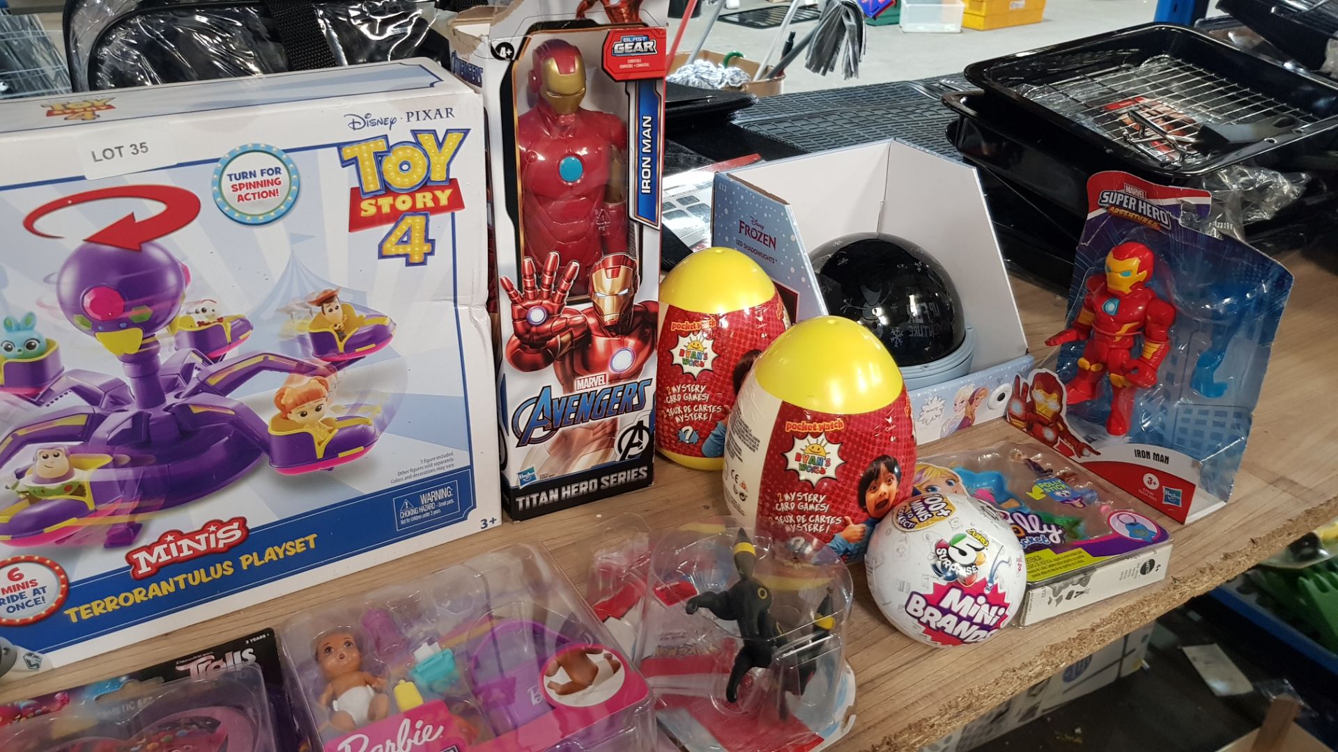 (R3I) Toys. 12 Items. To Include 2 X Avengers Titan Hero Series Dolls, 1 X Toy Story 4 Minis Terr - Image 3 of 3