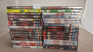 (R14E) 30 X Mixed DVD’s (All New / Sealed). To Include Road, Ted 2, Pirates Of The Caribbean, Log