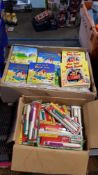 (R15I) Books / Education. Approx. 24 X French & German My Little Train Books (New) & A Quantity Of