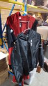 (R15C) Clothing. 2 Items. 1 X Marvel Deadpool Bathrobe & 1 X West Street Haku Jacket With Hood