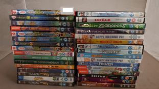 (R14C) 32 X Mixed DVD’s (All New / Sealed). To Include Doctor Strange, Alice In Wonderland, Scre