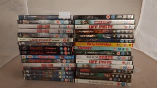 (R14E) 32 X Mixed DVD’s (All New / Sealed). To Include Huntsman Winter War, Rise Of The Krays.