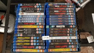 (R14G) Blu Ray Movies. 36 X Mixed Blu Ray Movies To Include 47 Ronin, Need For Speed, Avengers Ag