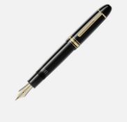 MONTBLANC Meisterstück LeGrand 14ct gold-coated precious resin fountain pen